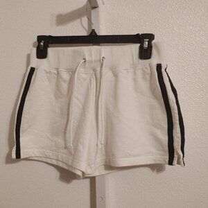 Canyon River Blues Junior's Shorts Size Small (3-5)  White Cotton Athletic Y2K